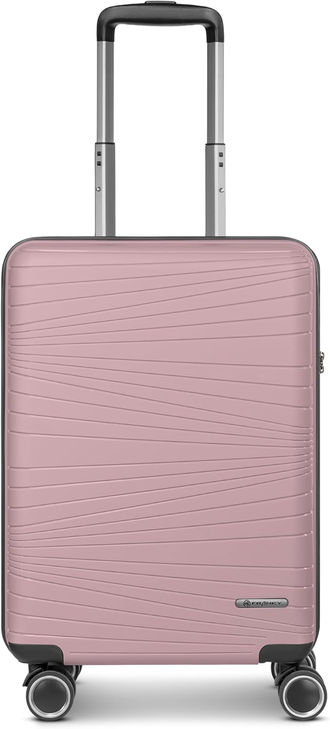 Dallas 3.0 Hartschalen-Trolley mit Rollen und TSA-Schloss, Old Rose Koffer S (55 cm)