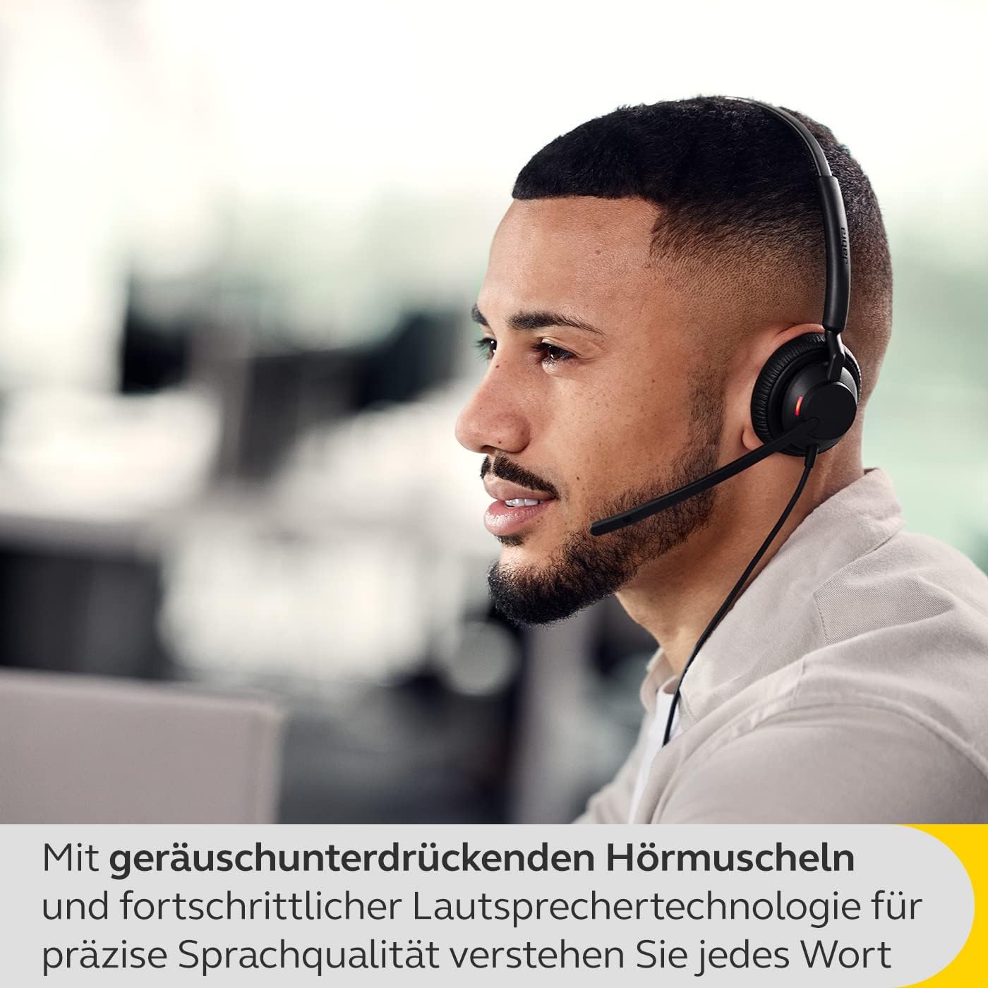 Mono-Headset Engage 40 UC, Mono USB-C Ohne Controller Alle Plattformen