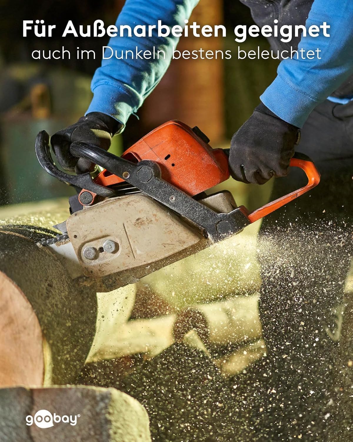 LED Baustrahler auf Teleskopstativ 57845, 2x 20 Watt (Version 2022)