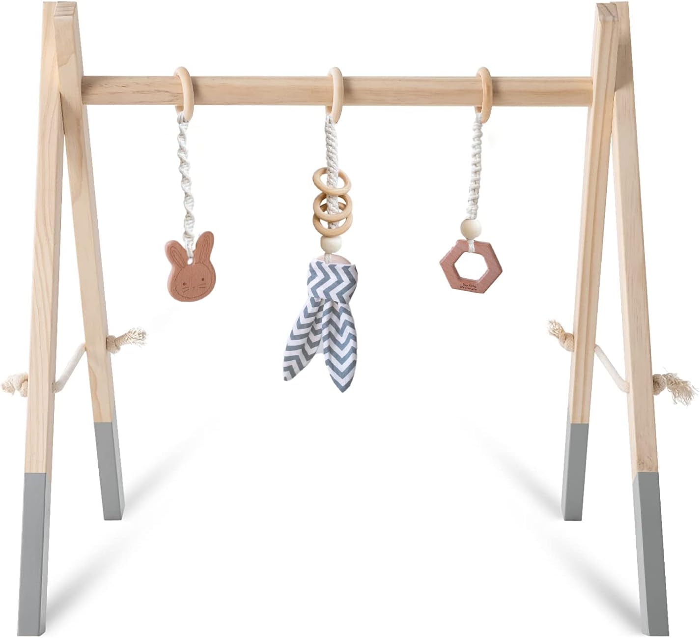 Spieltrapez Holz Babyspielzeug