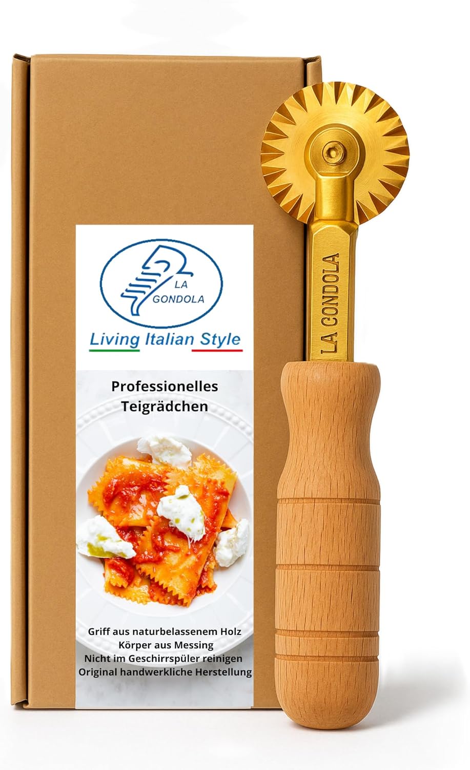 Teigrädchen für Ravioli und Pasta