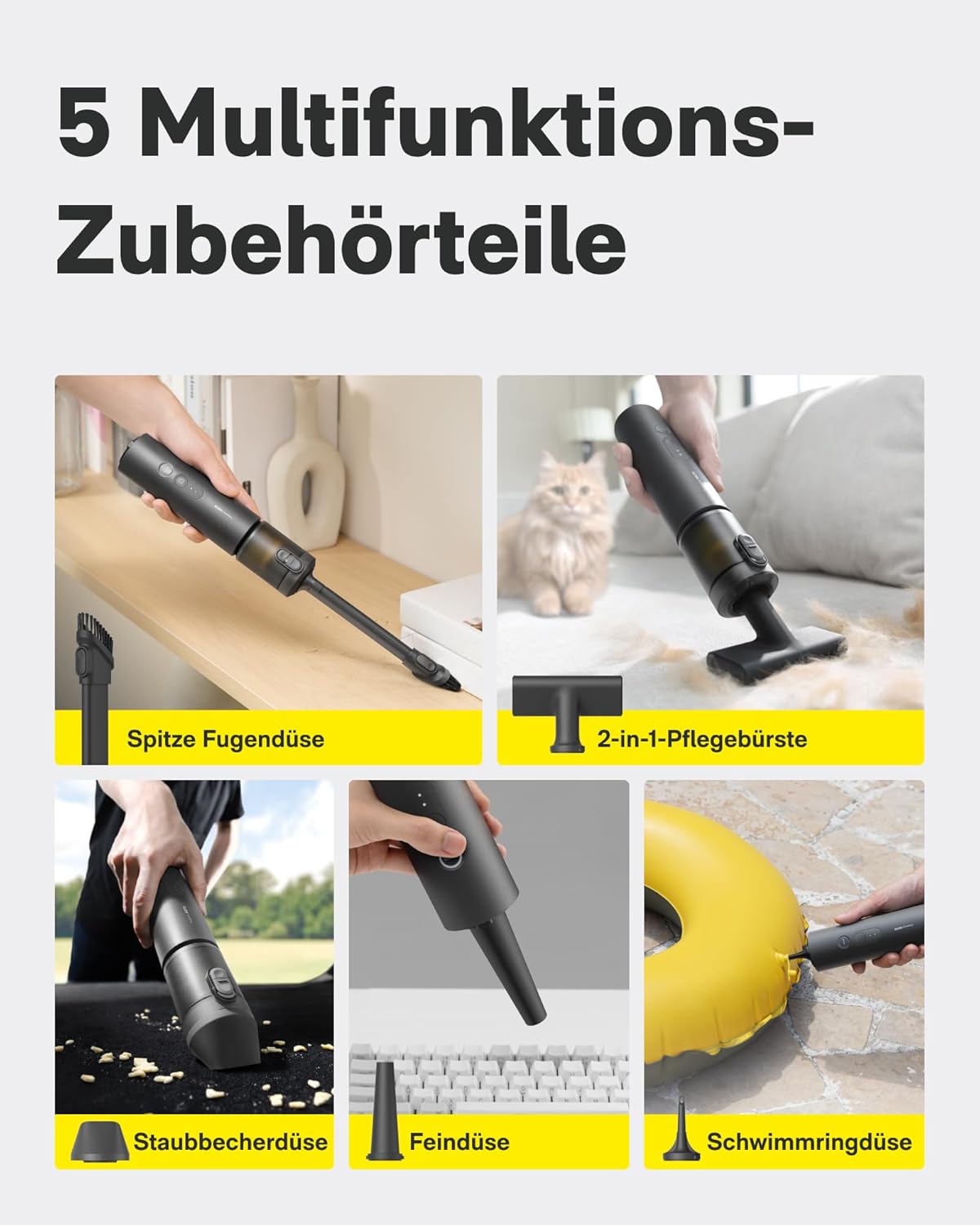Elektrischer Handstaubsauger