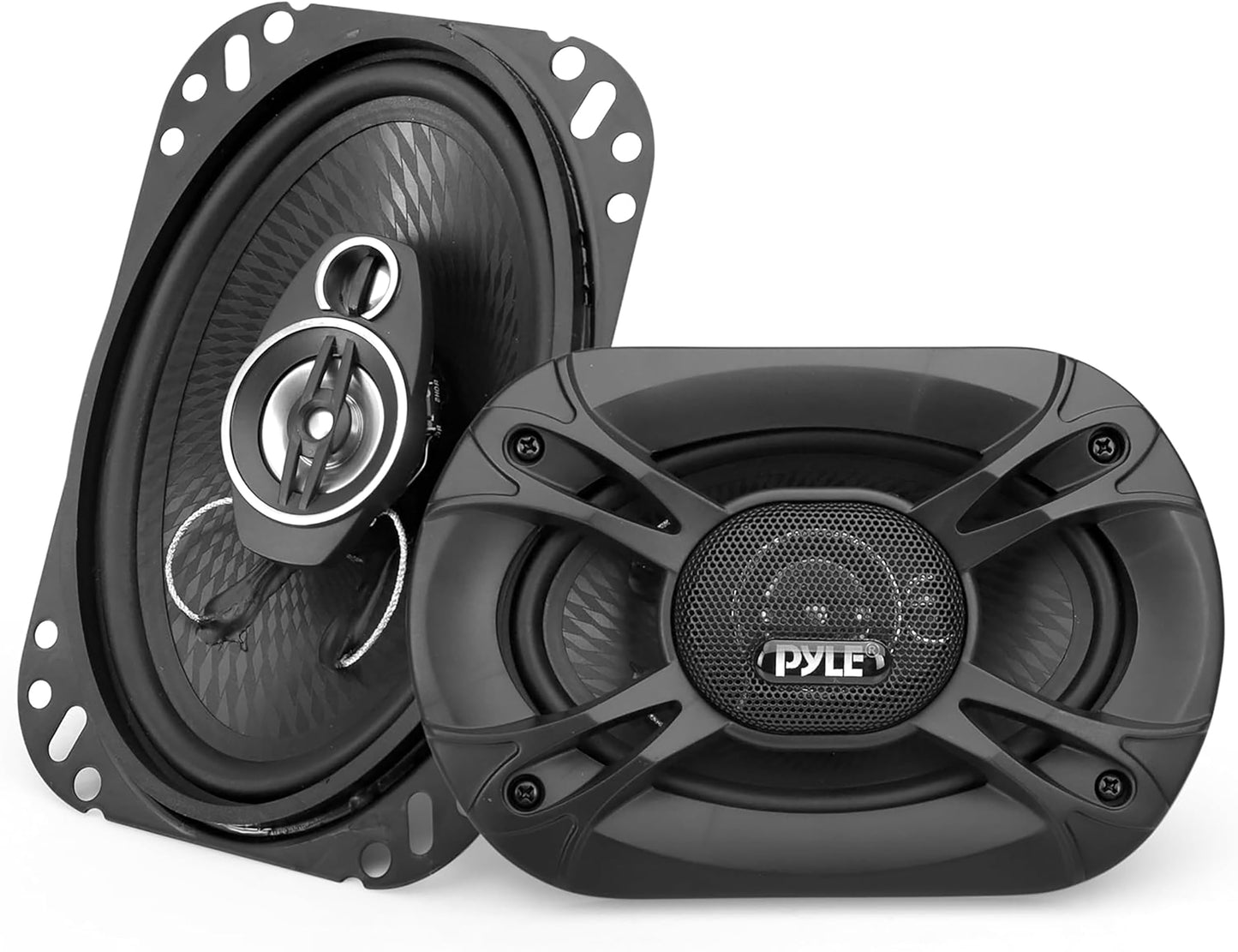 3-Wege Auto-Lautsprecher Set PL4163BK, 4 x 6 Inch