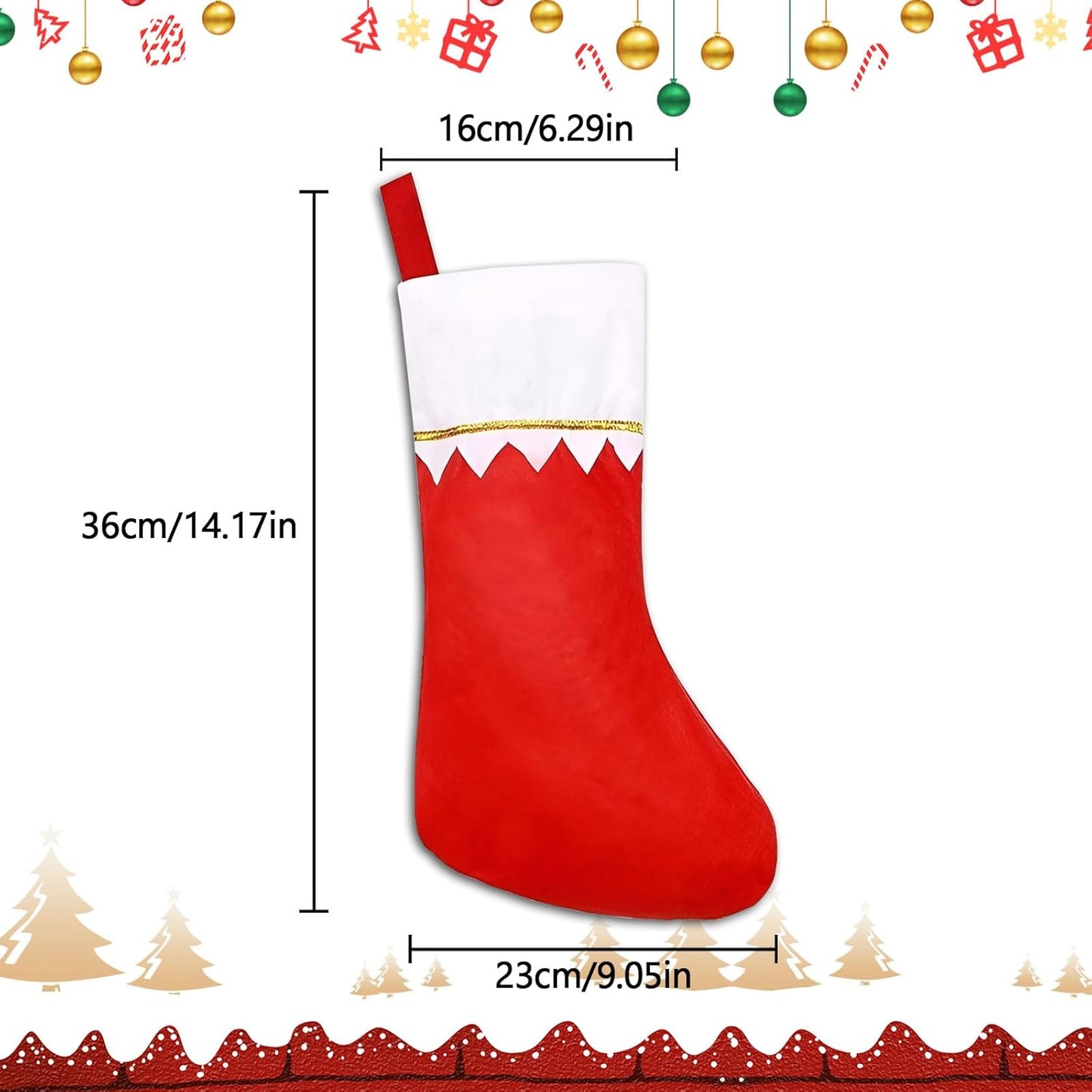 12er-Set Nikolausstiefel zum Befüllen