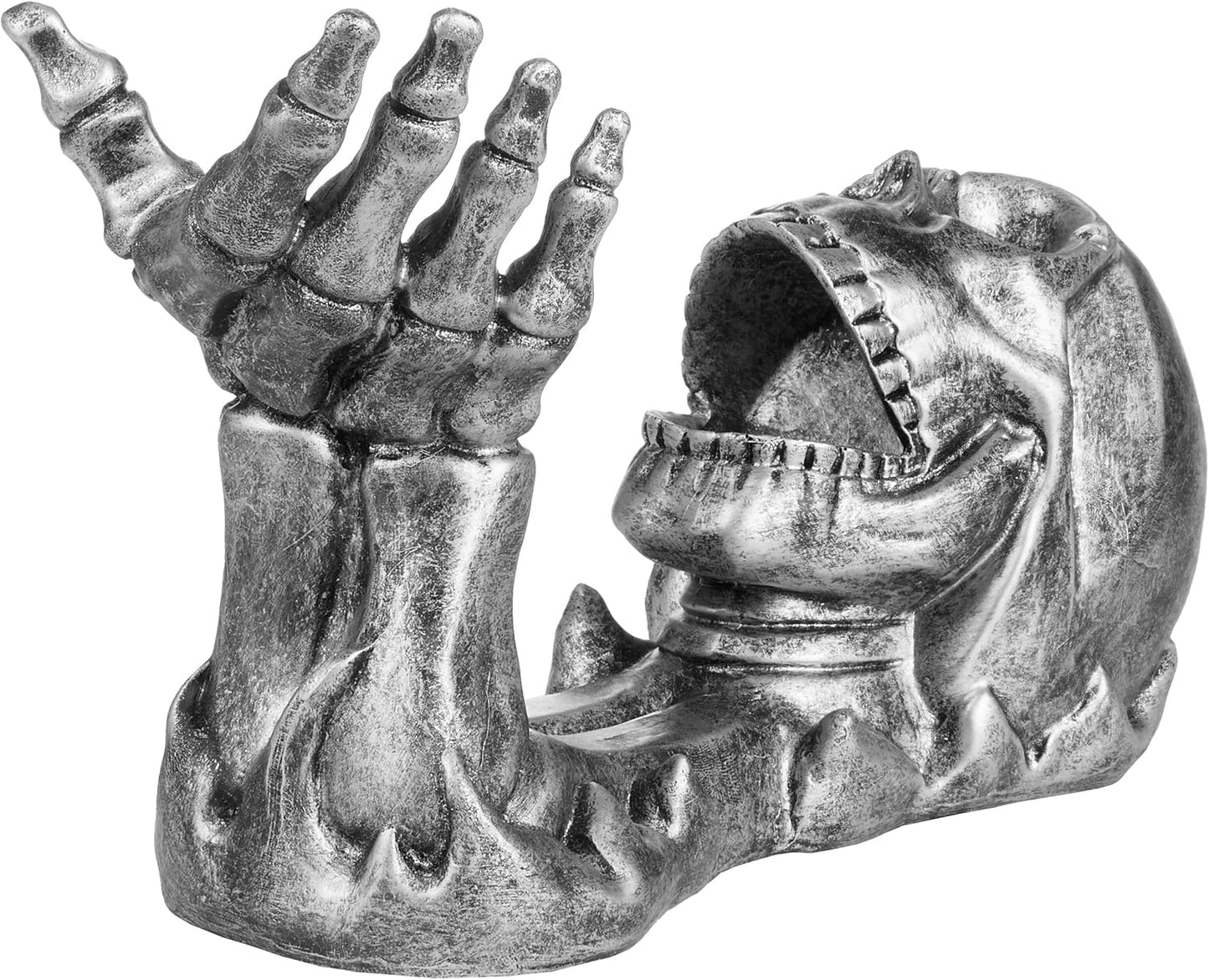 Weinflaschenhalter Totenkopf