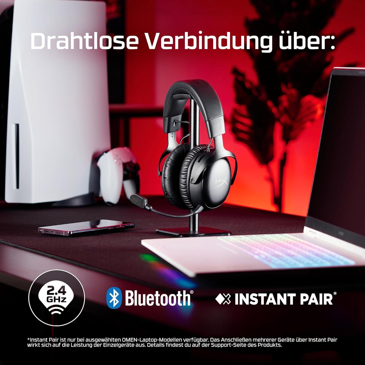 Cloud III S Kabelloses Gaming-Headset, Cloud III S 2025 Edition Weiß