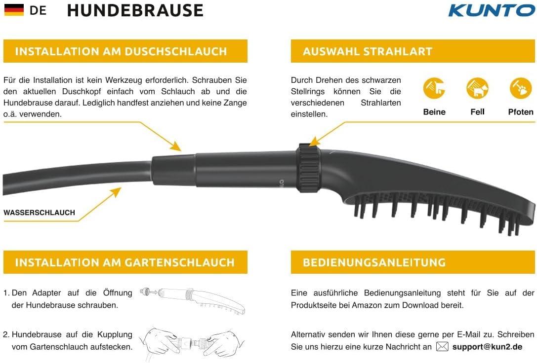 Hundebrausekopf