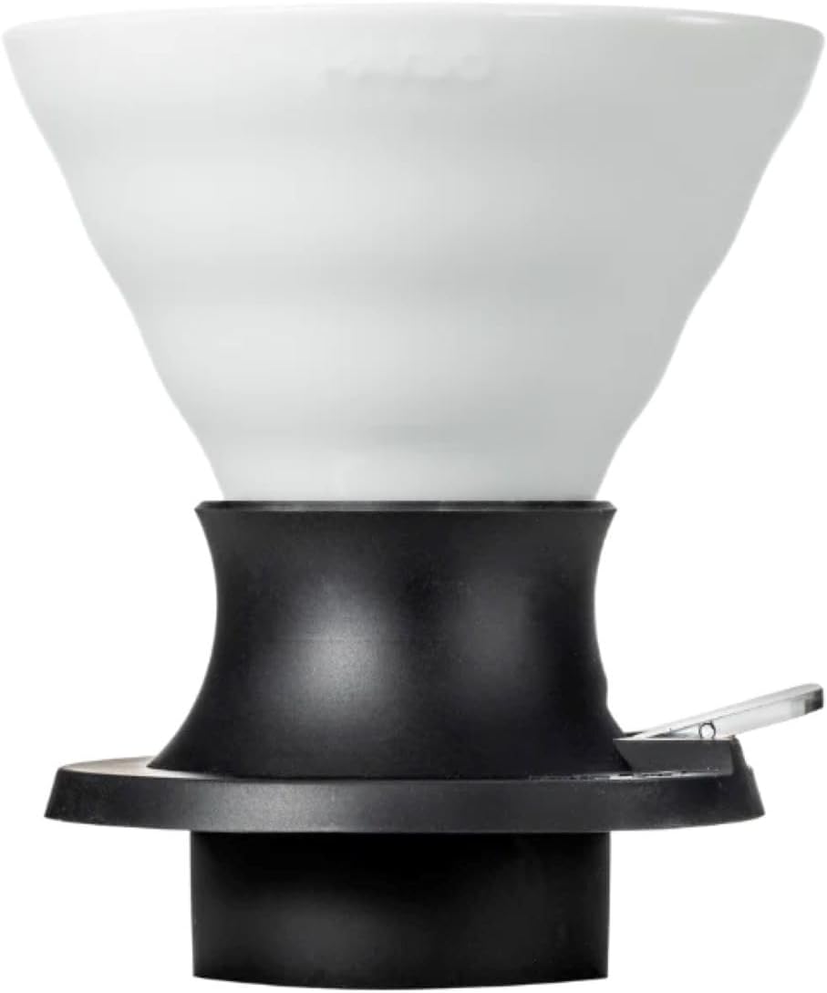 V60-02 Keramiktropfer + Filter, Size 02 Weiss