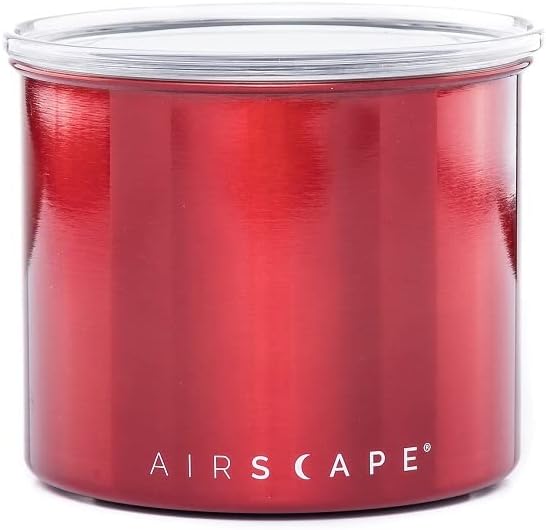 Airscape Kaffeebehälter mit luftdichtem Deckel, Apfel Rot Small