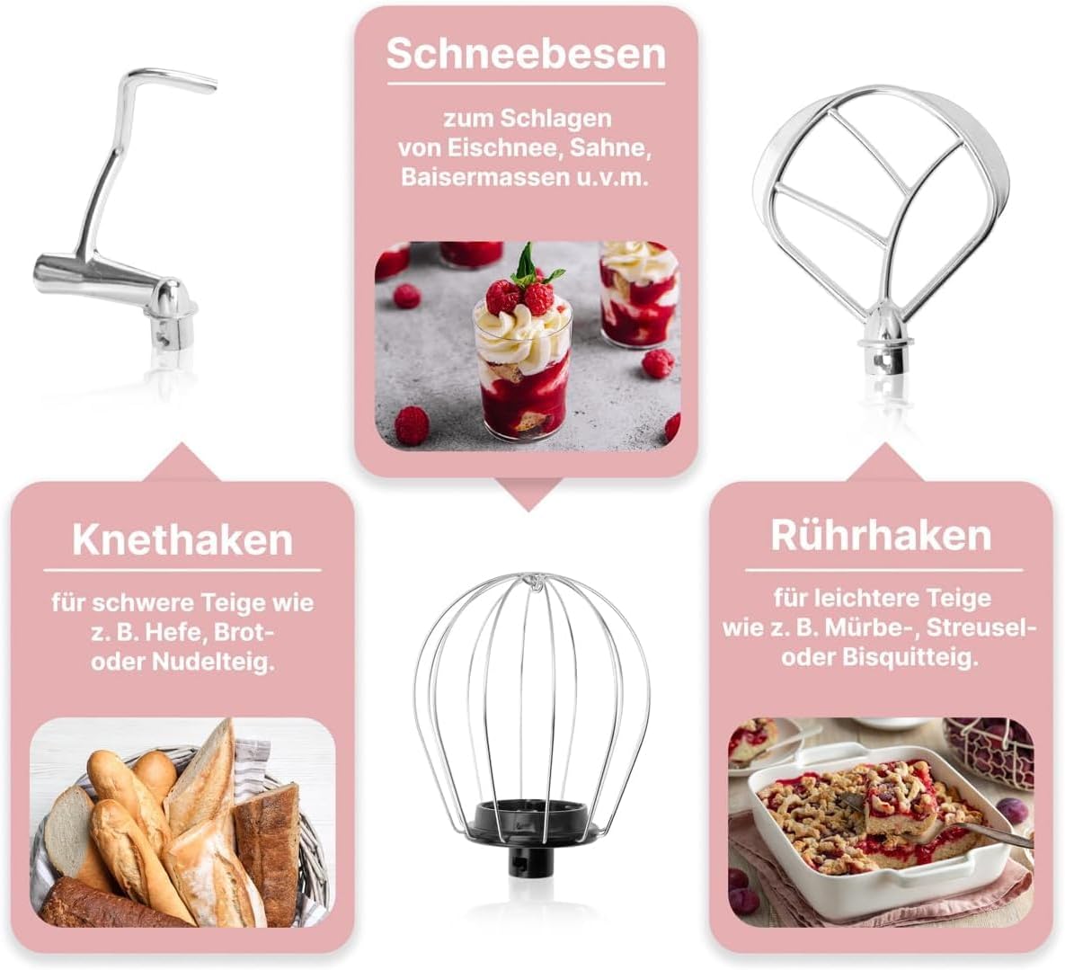 Küchenmaschine KM 3711, Pink