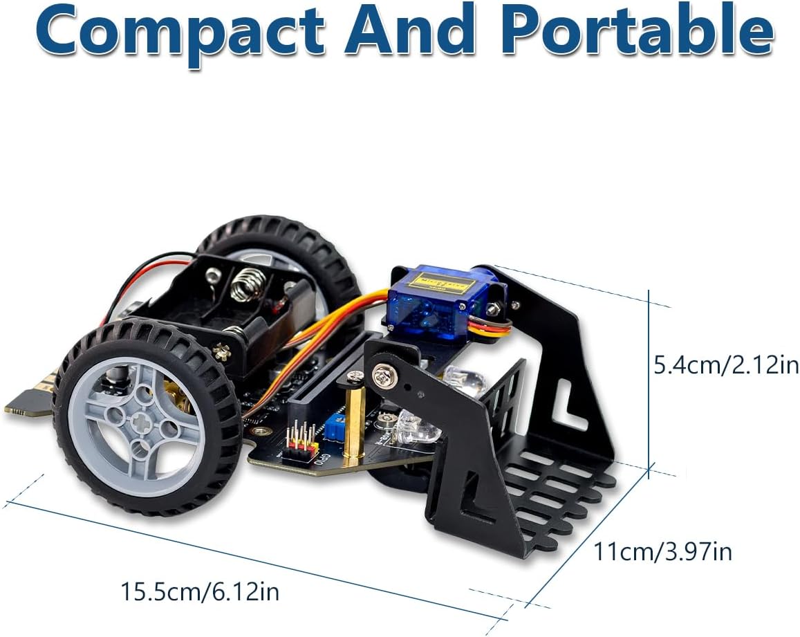 MicroBit Smart Robot Car für MakeCode & MicroPython