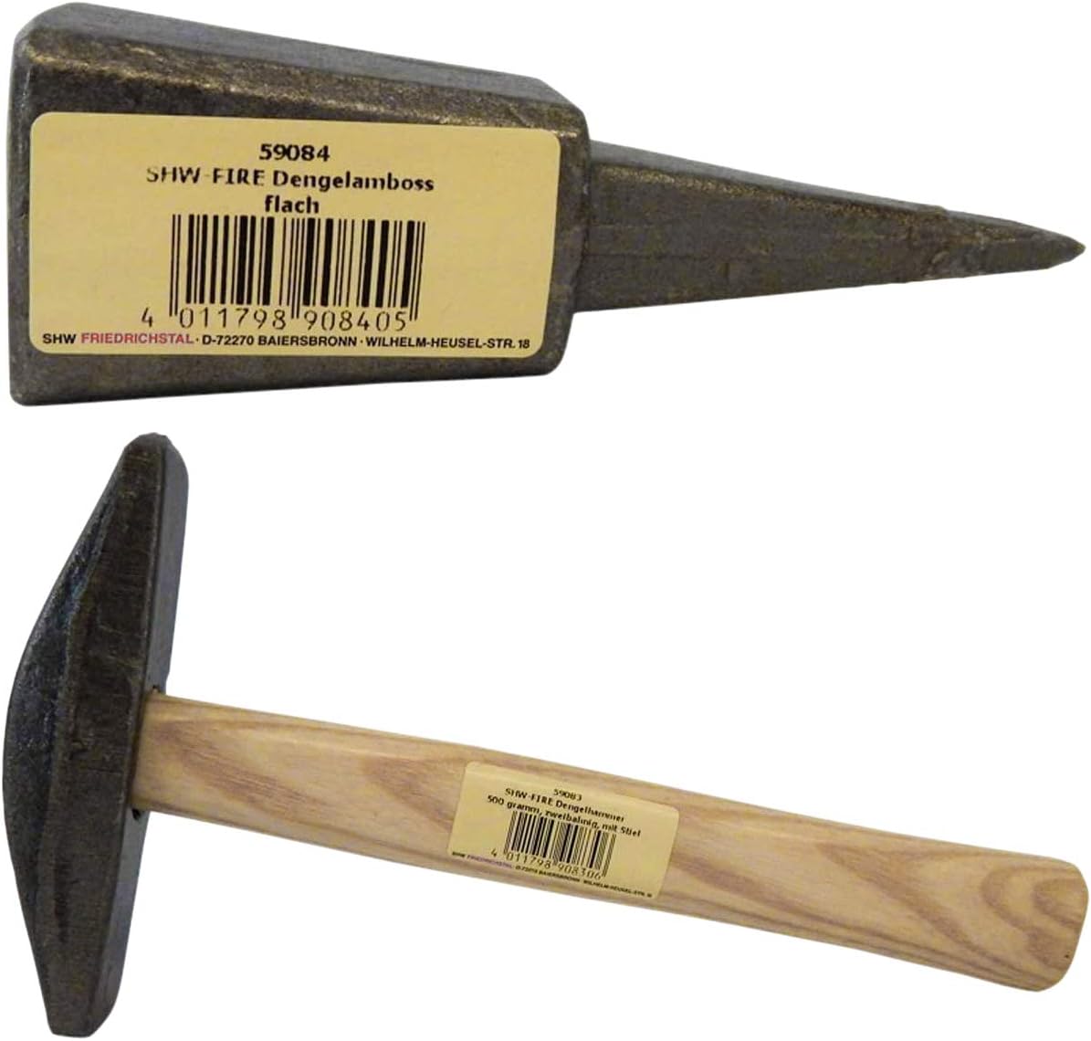 Dengelhammer Set