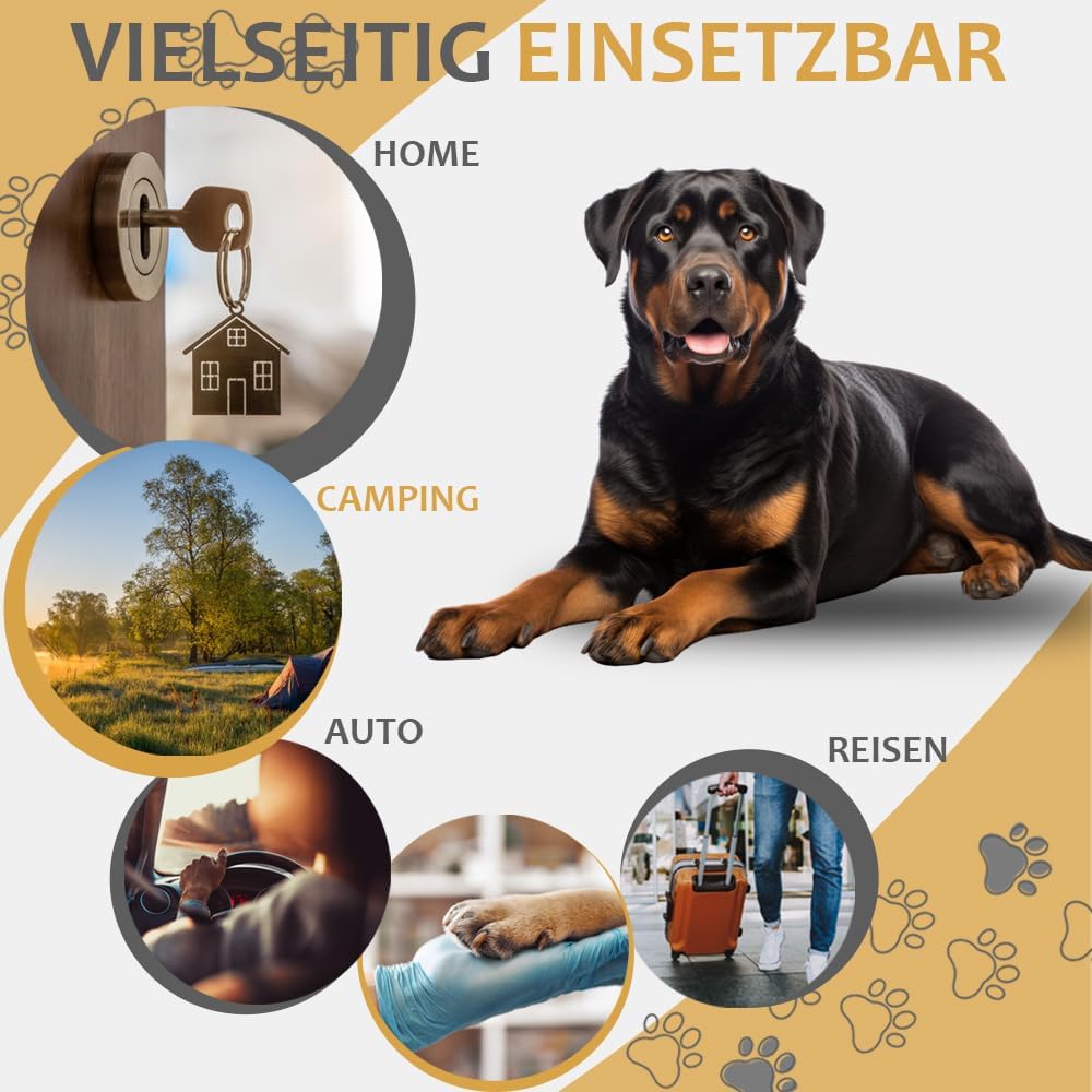 Faltbare Hundebox mit Taschen, L 101 x B 68 x H 70 cm Schwarz