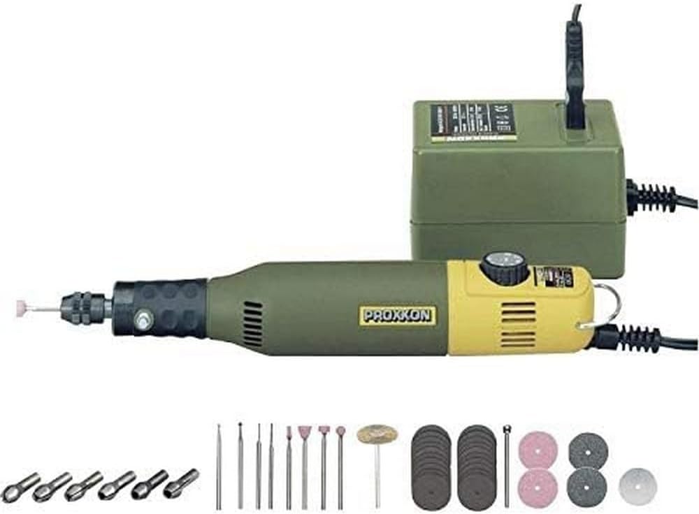 Modellbauer- und Gravier-Set mit Bohr- und Fräsgerät Micromot 60/E