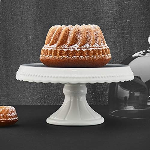 Runde Tortenplatte mit Fuss, Vintage ∅ 23 cm