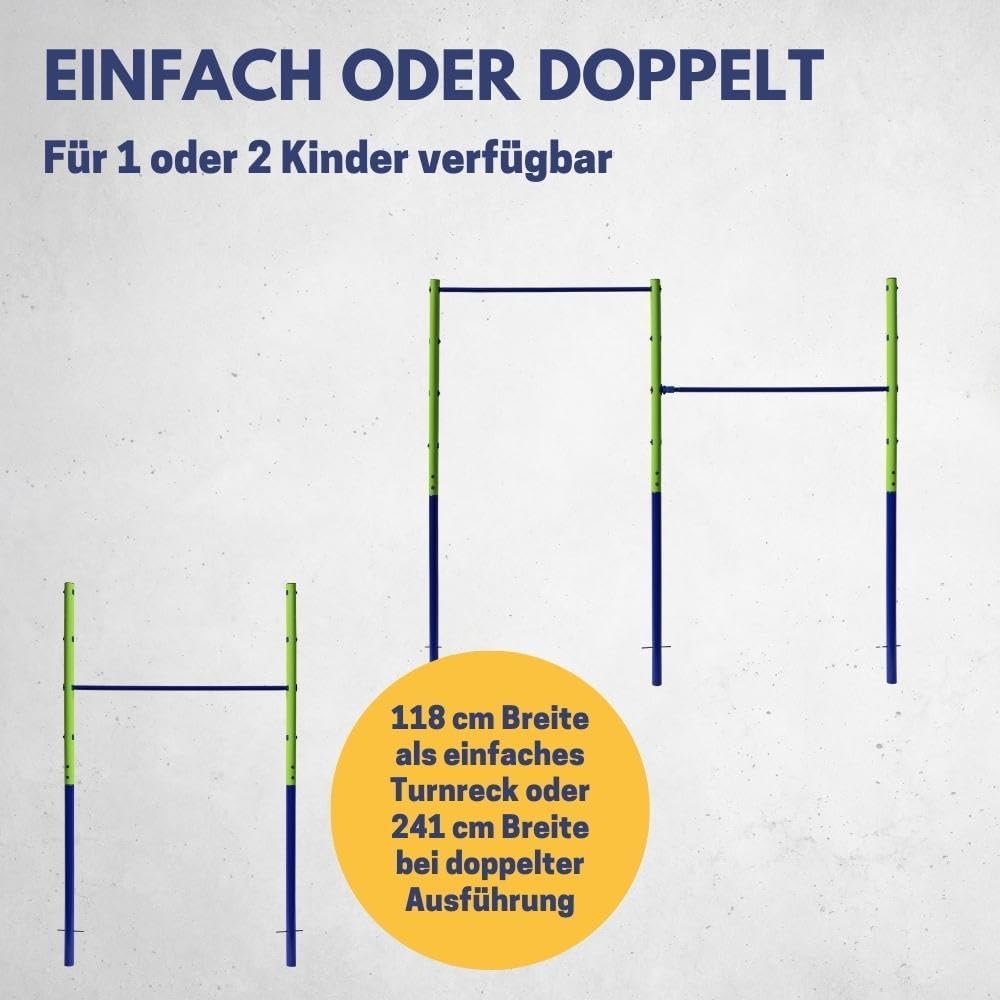‎61395 Turnreck Doppel, Doppel - 241 Cm