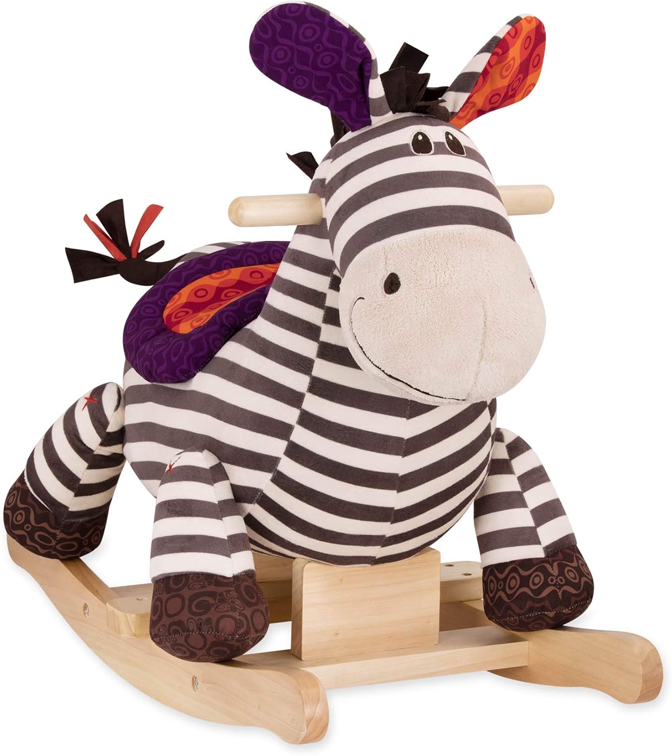 Schaukelpferd Zebra
