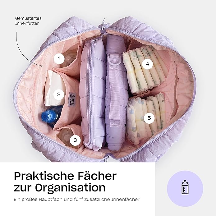 Wickeltasche, Violett Wickeltasche