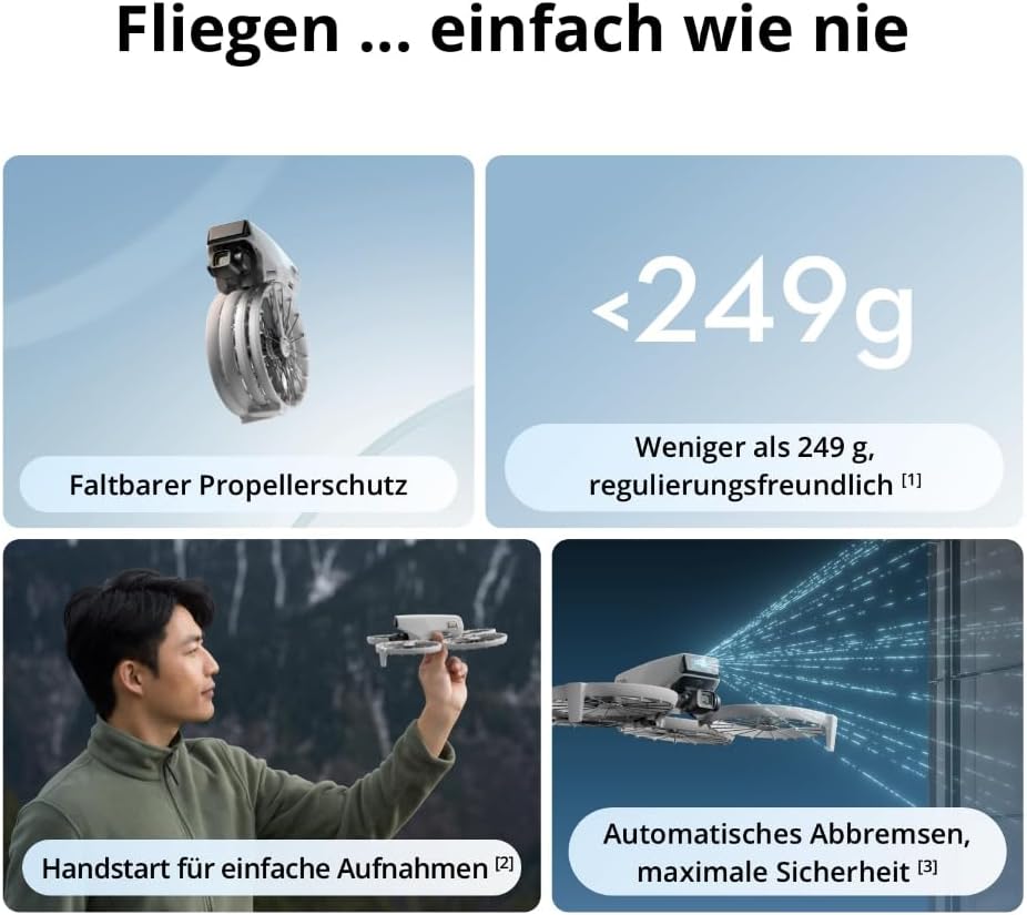Flip Fly More Combo RC 2 Drohne mit Kamera 4K, DJI Flip Fly More Combo (RC 2)