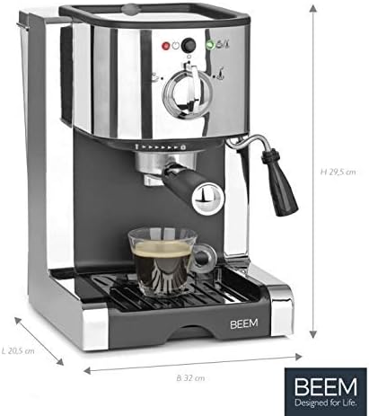 Espresso Perfect Siebträgermaschine, ESPRESSO PERFECT, Silber