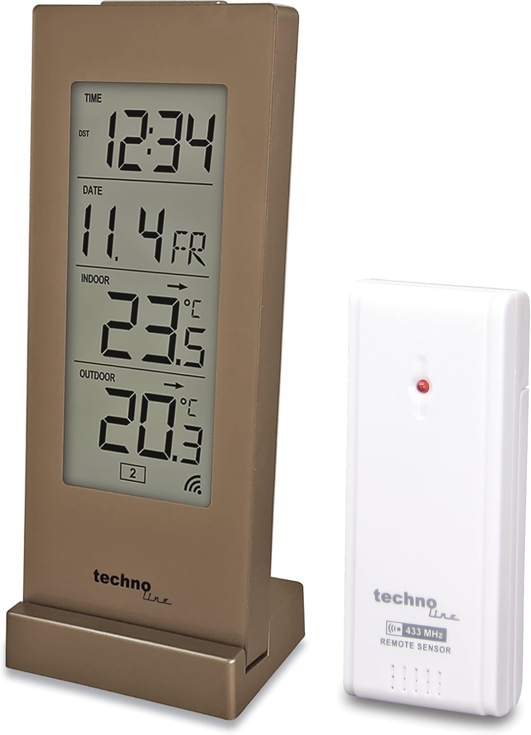 Wetterstation WS 9767, champagner