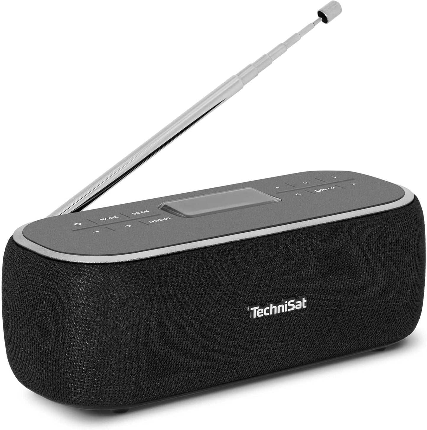 VIOLA BT 1 - Tragbarer Bluetooth-Lautsprecher mit DAB+, schwarz|DAB+, Bluetooth