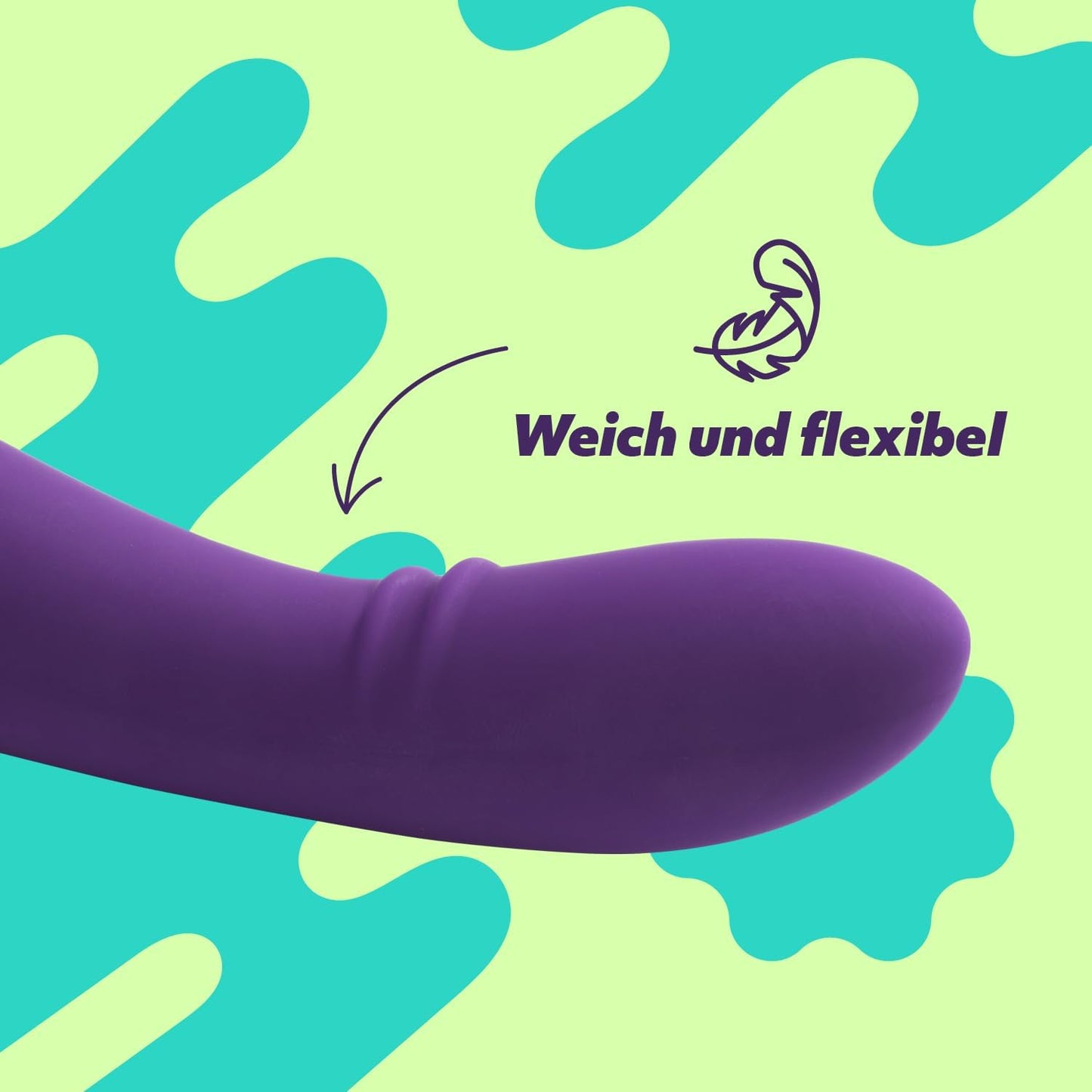 Joy G-Punkt Vibrator Bloom wasserfest, Lila