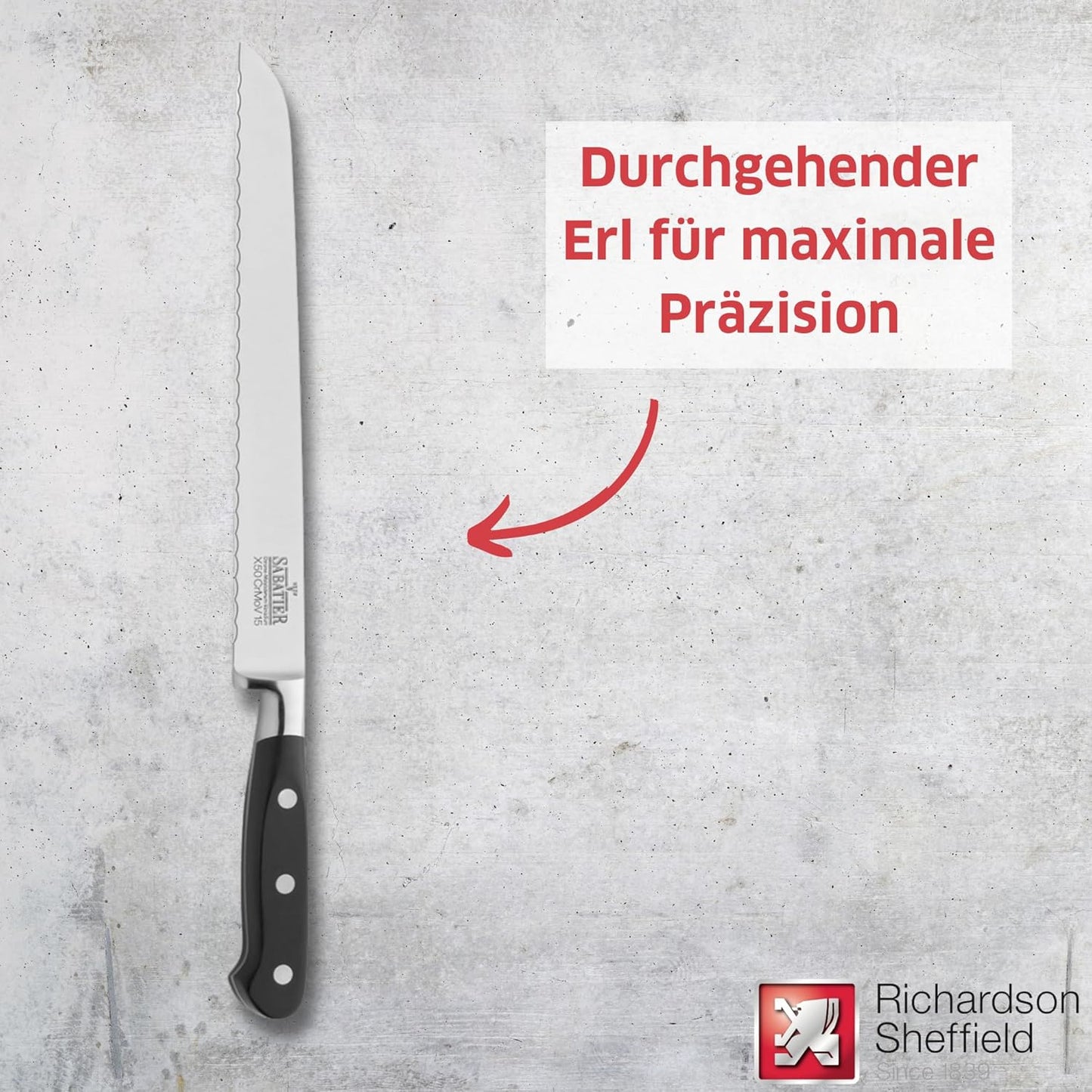 V Sabatier Profi Ausbeinmesser, Ausbeinmesser