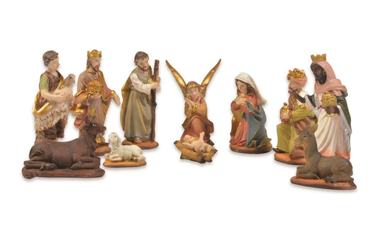 11-teiliges Krippenfiguren-Set