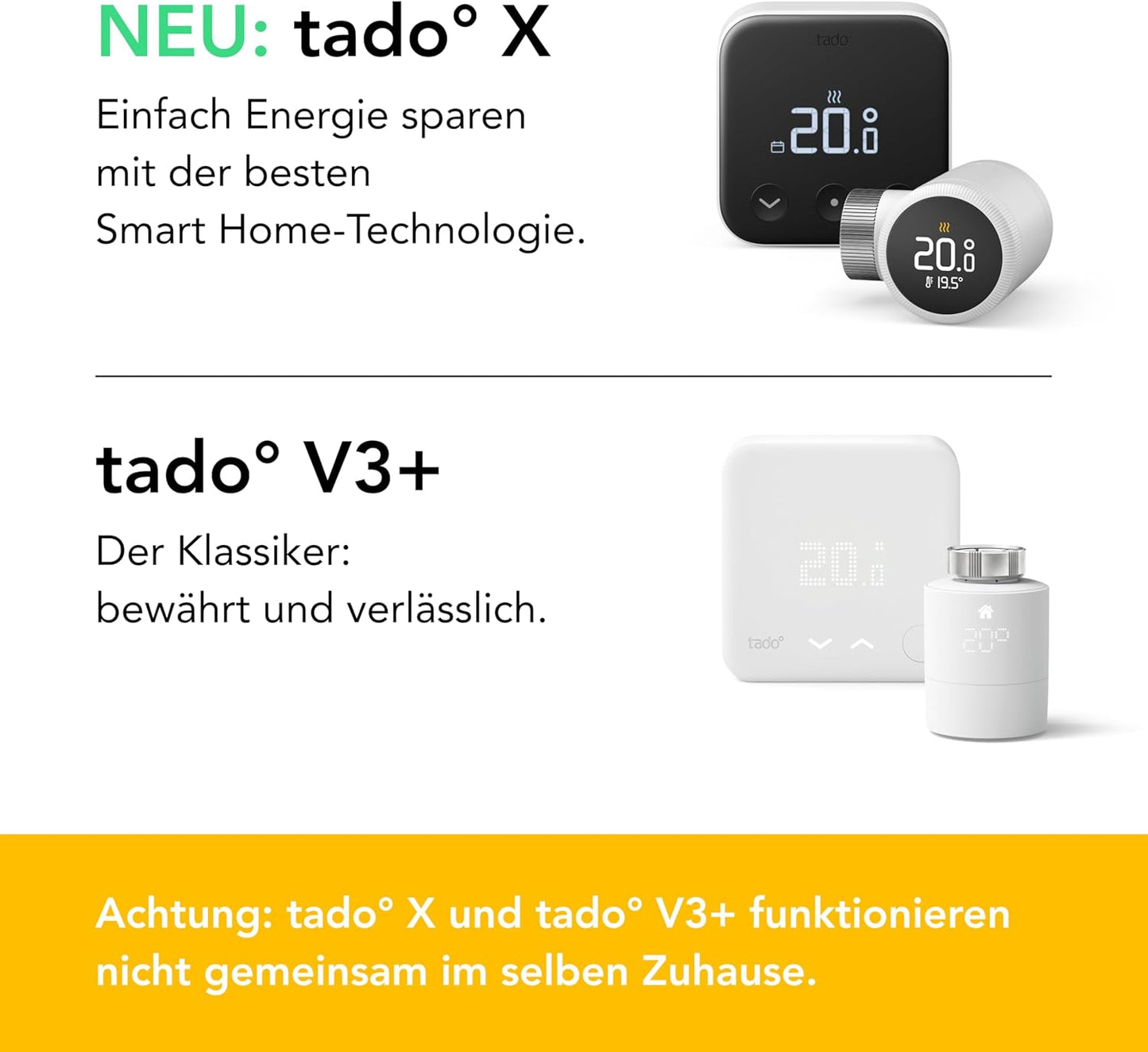 Smartes Heizkörperthermostat Starter Kit X, Starter Kit X Starter Kit: 2x Heizkörper Thermostat