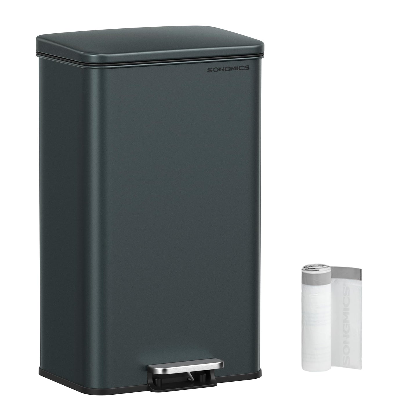 Tretmülleimer LTB540G02 mit Softclose & Deckel, anthrazitgrau