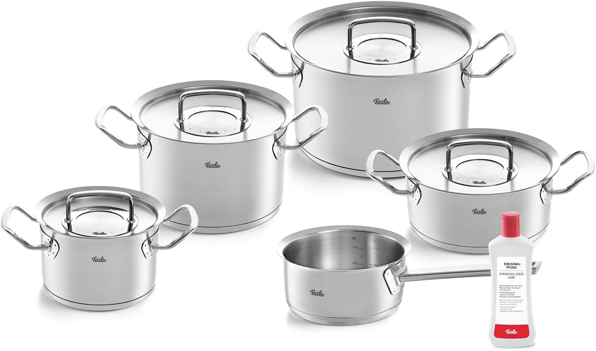 Profi Collection Edelstahl-Kochtopfset (5-teilig)
