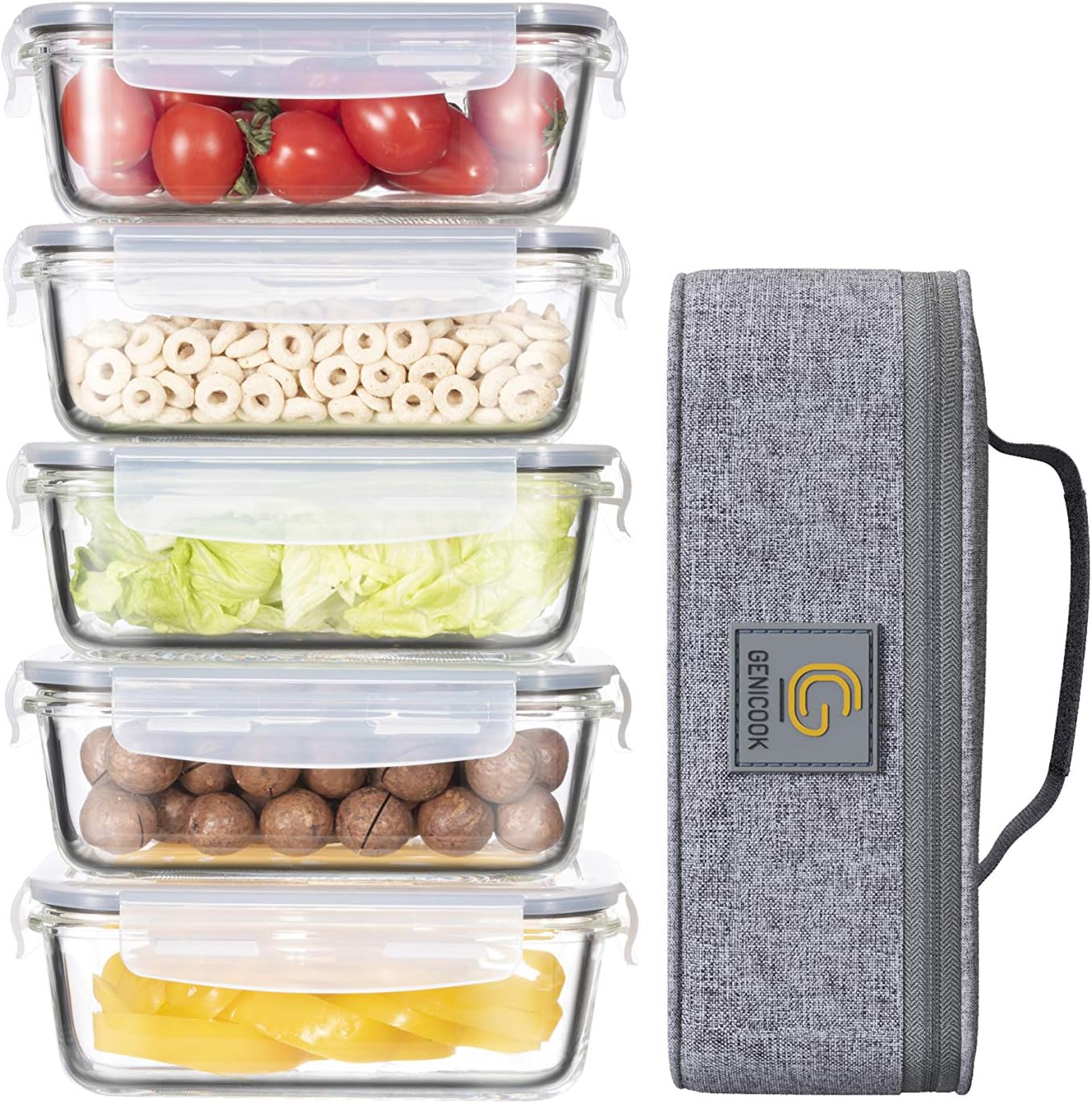 Frischhaltedosen-Set inkl. Lunchtasche