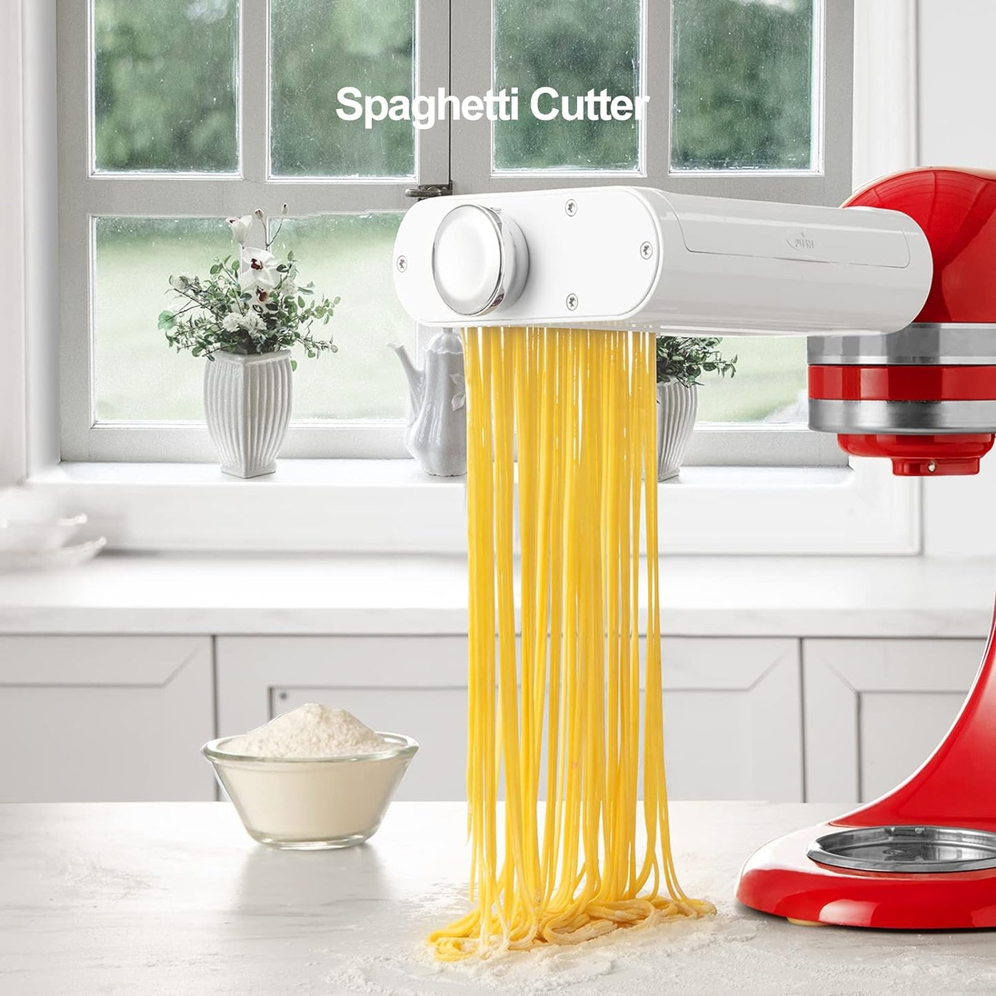 3 in 1 Pasta Roller, 3 in 1 Roller & Cutters Attachment Set