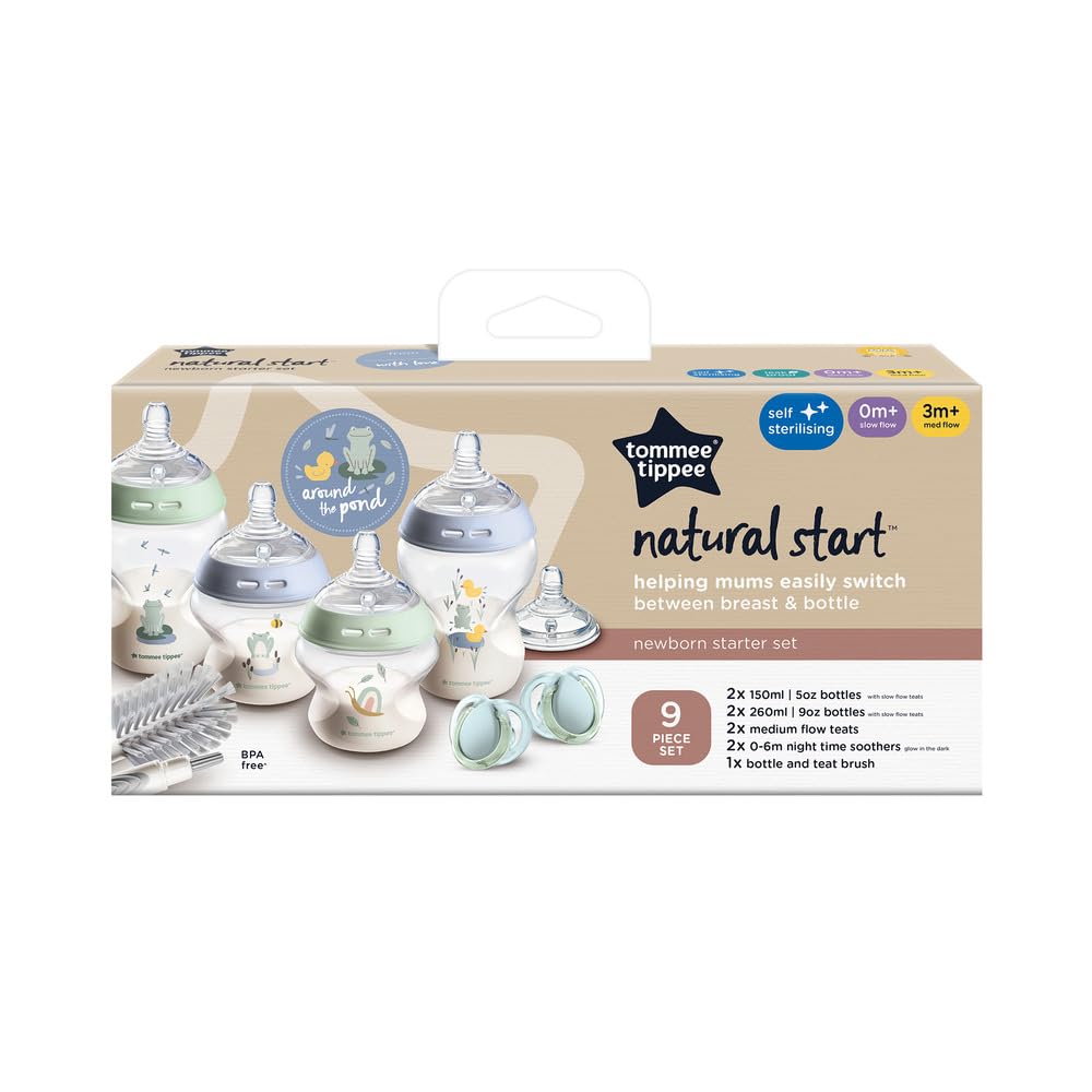 Flaschen-Satz Advanced Anti-Colic, Blau