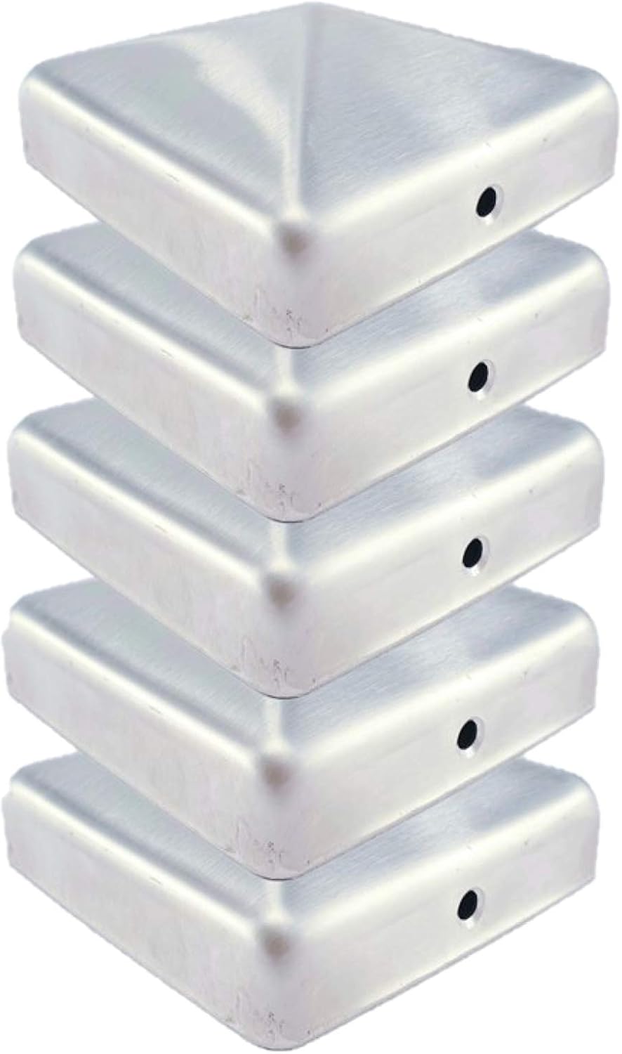 5er-Set Pfostenkappen, 5 71x71 mm