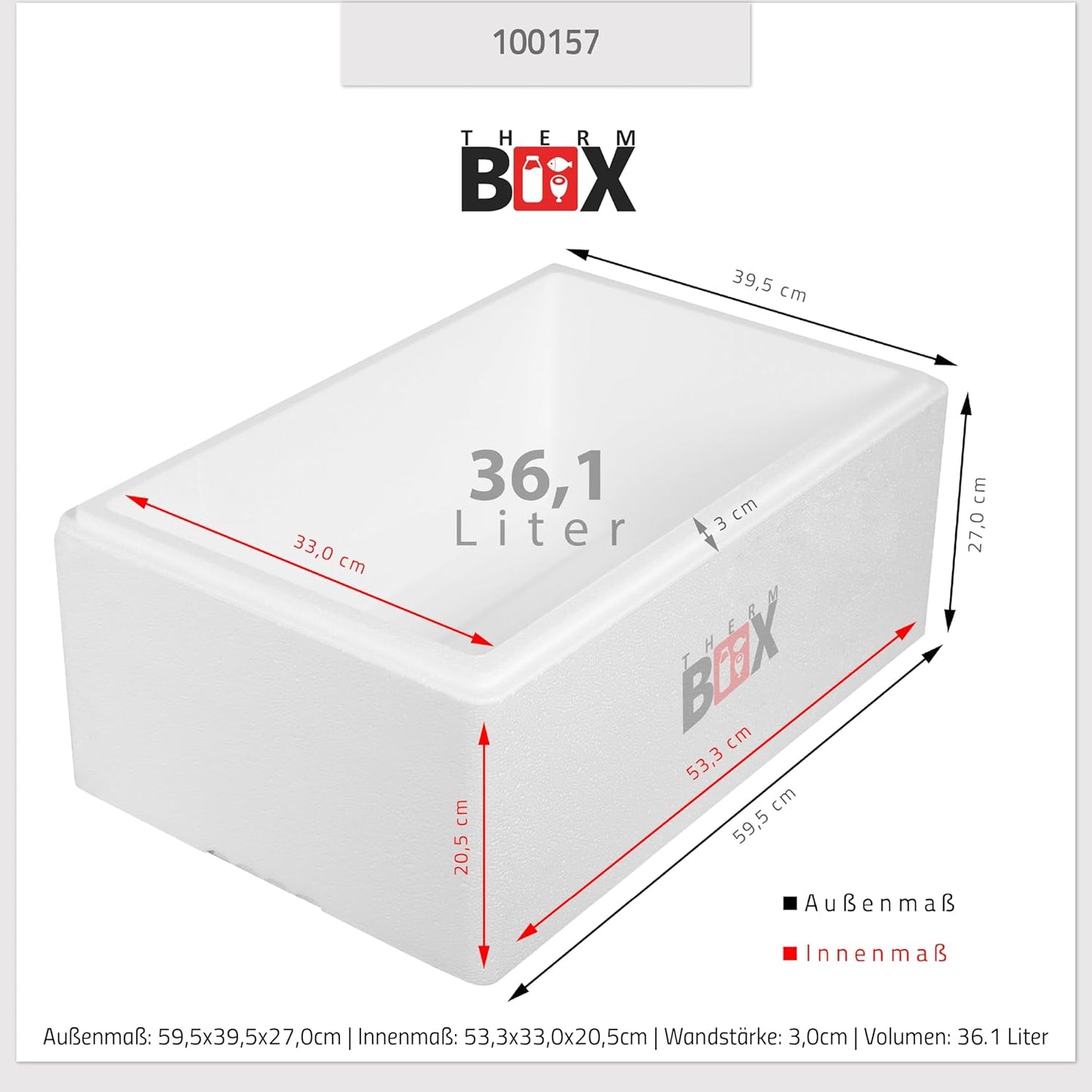 Wiederverwendbare Warmhaltebox