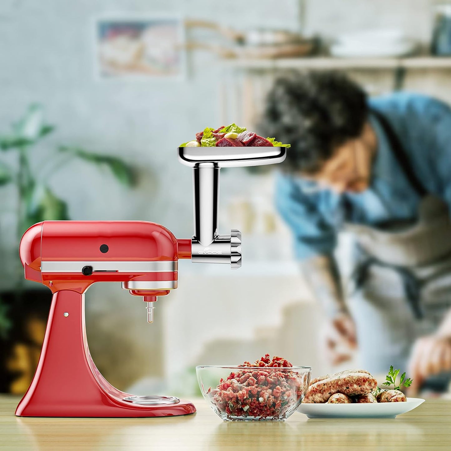 Fleischwolf-Aufsatz für KitchenAid