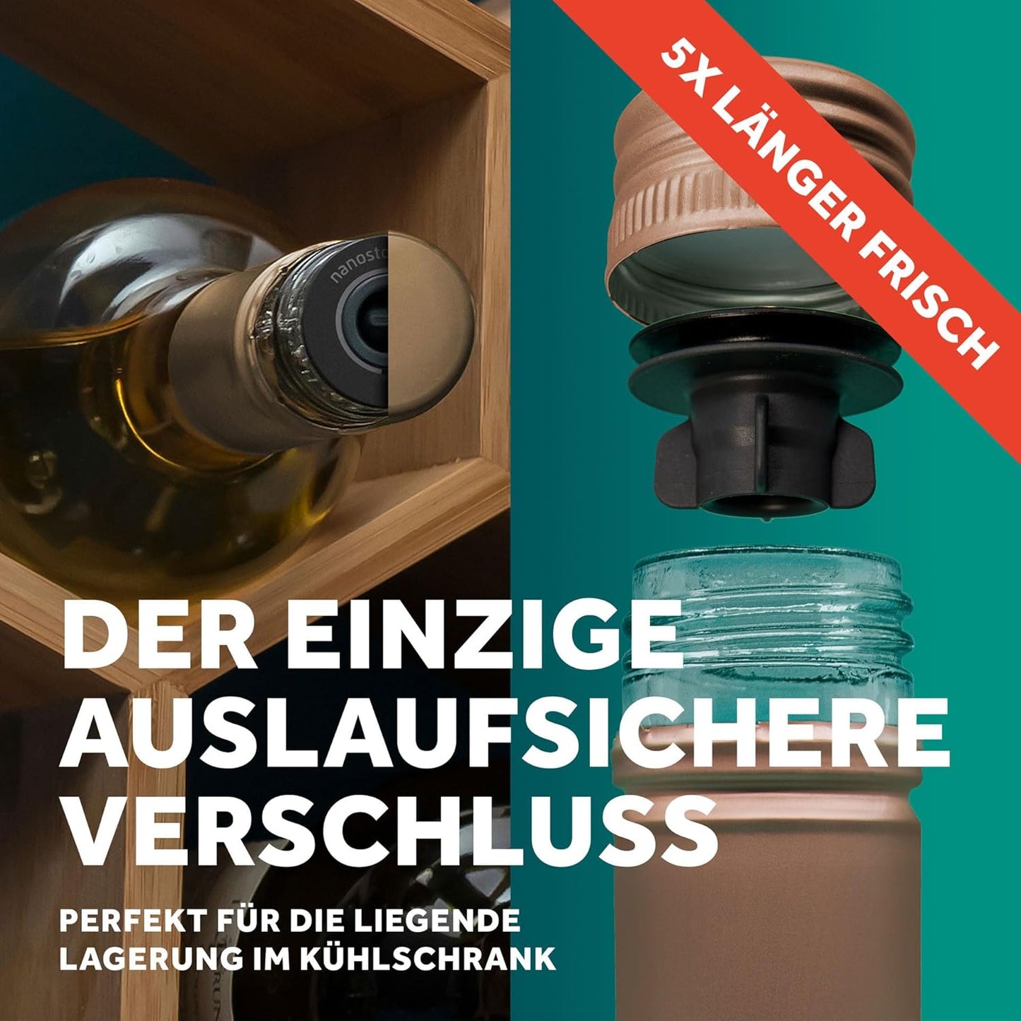 Wein Vaku- und Luftpumpe, Vakuum-set