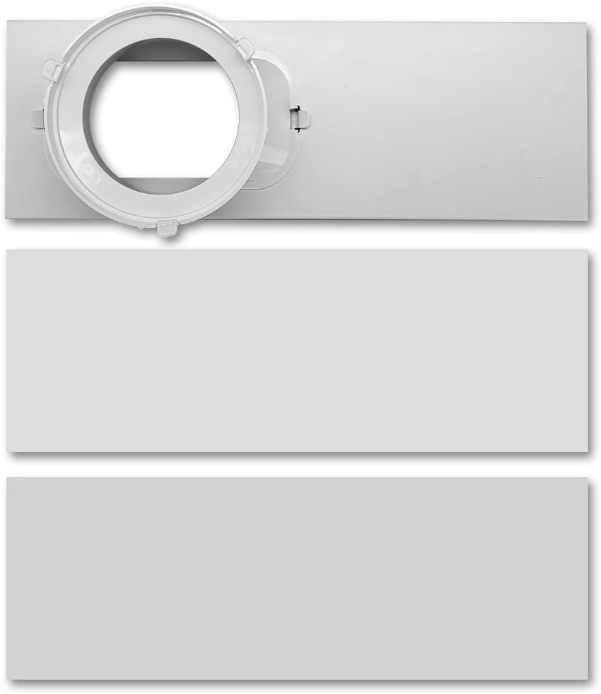 Fensterabdichtung für Klimageräte, Rolladen-Fensterblende