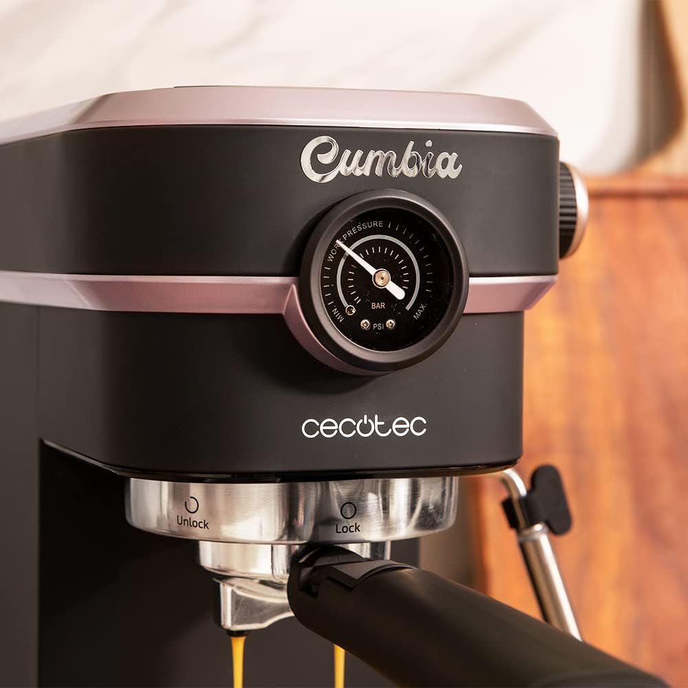Espressomaschine Cafelizzia 890 Pro, Rose Mit Manometer