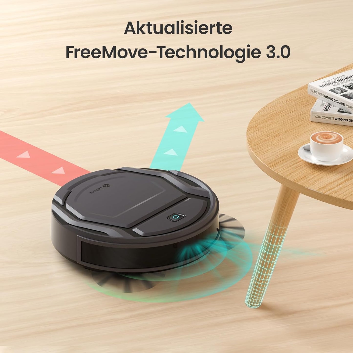 Saugroboter M210P mit WLAN und App-Steuerung, M210P