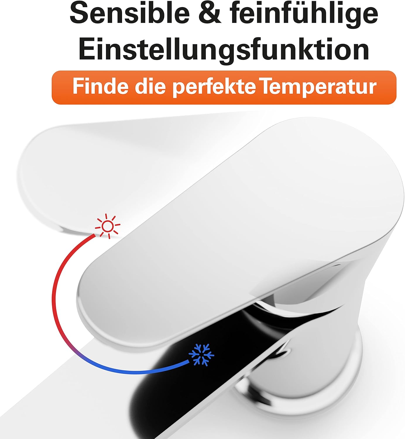 Waschtischarmatur Claudio, Waschtischarmatur Chrom