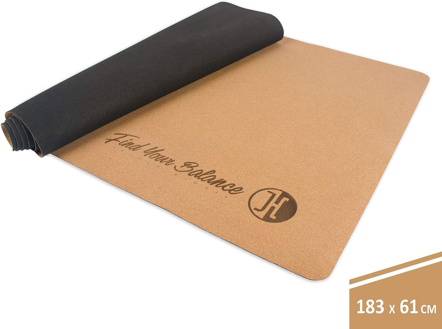 Find Your Balance - Balanceboard Matte, Matte Kork / Kautschuk