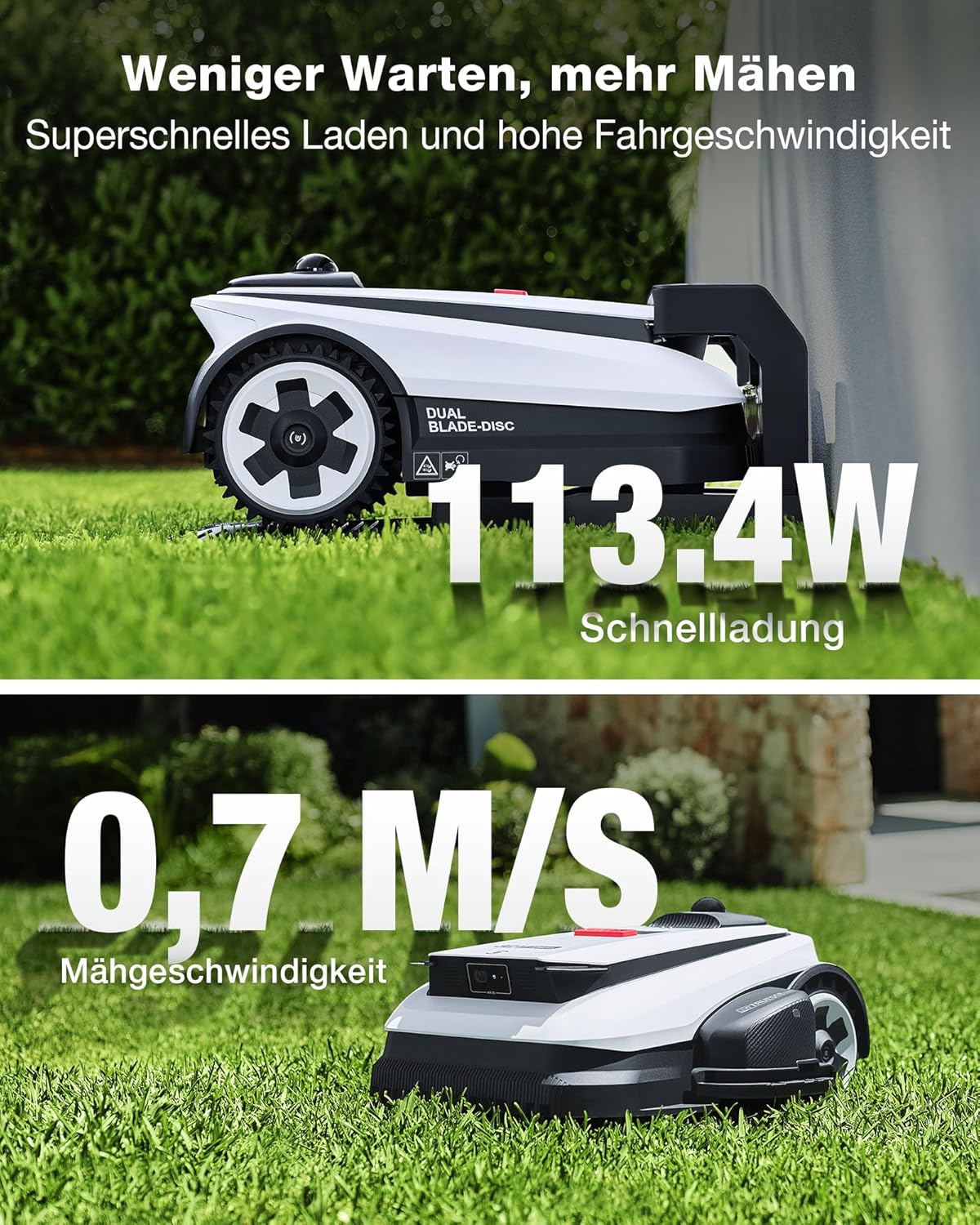 GOAT Mähroboter A1600 LiDAR PRO Care Kit, A1600 LiDAR PRO Care Kit