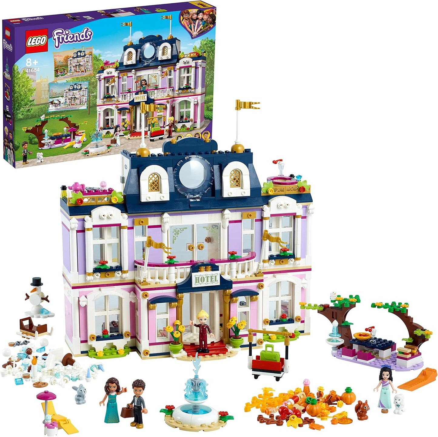 Heartlake City Hotel Bauset, Optimierte Verpackung Single