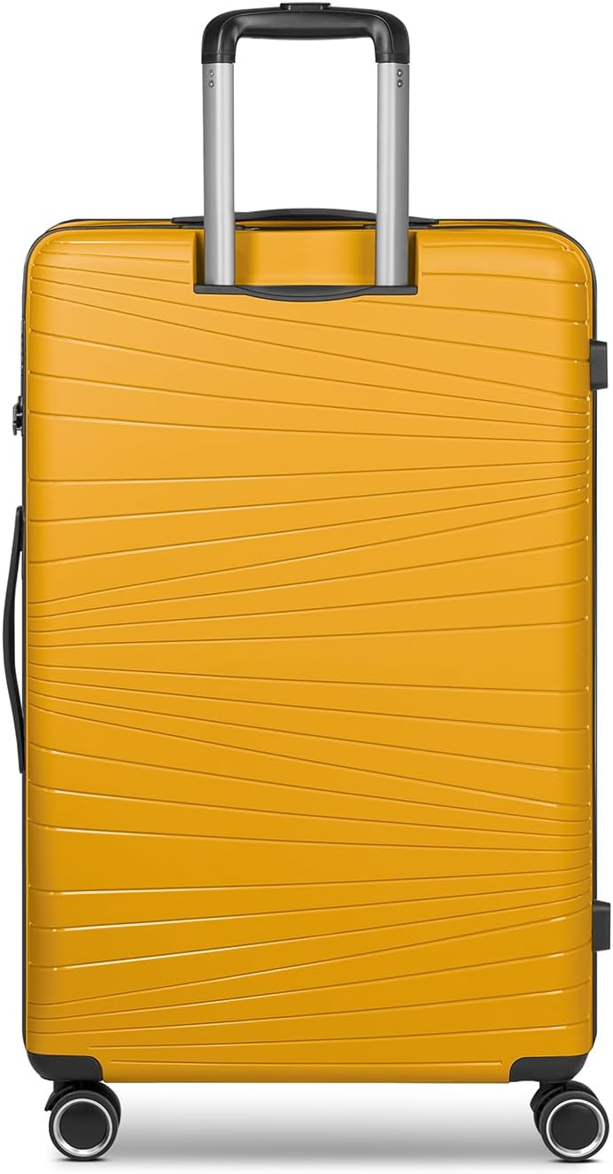 Hartschalen-Trolley Dallas 3.0, Yellow Koffer L 75 cm