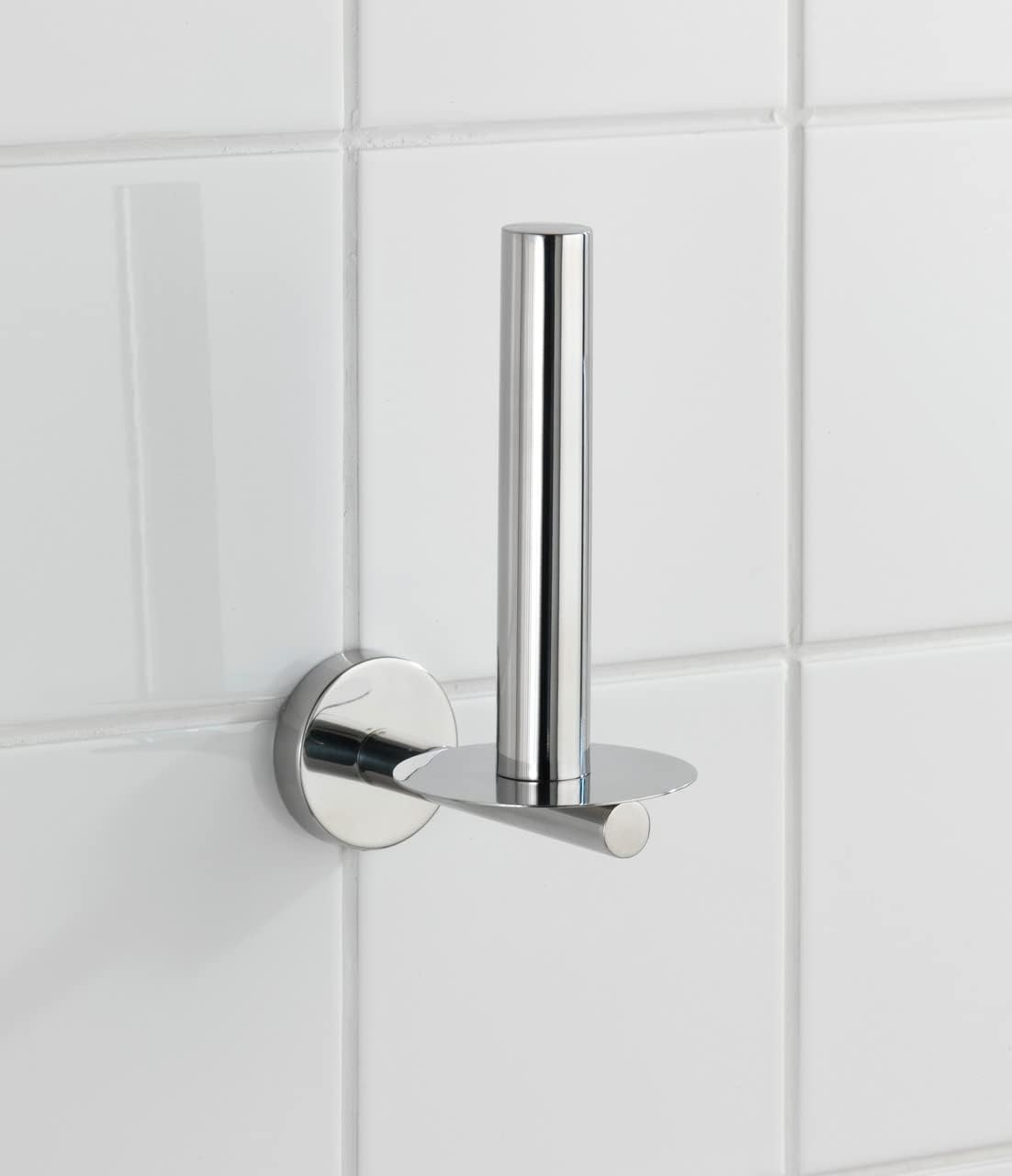 Ersatzrollenhalter Bosio, Silber Glänzend