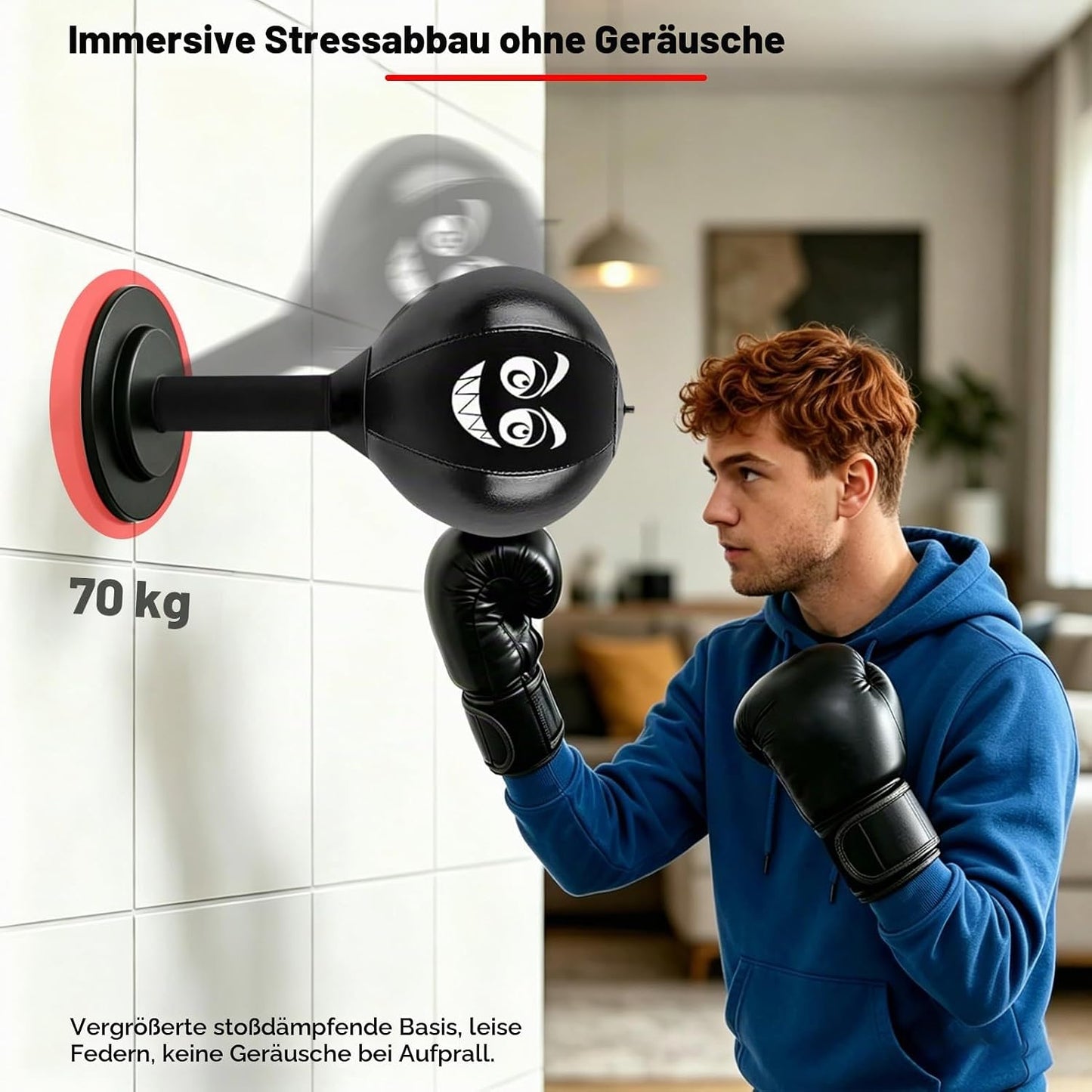 Freistehender Boxsack