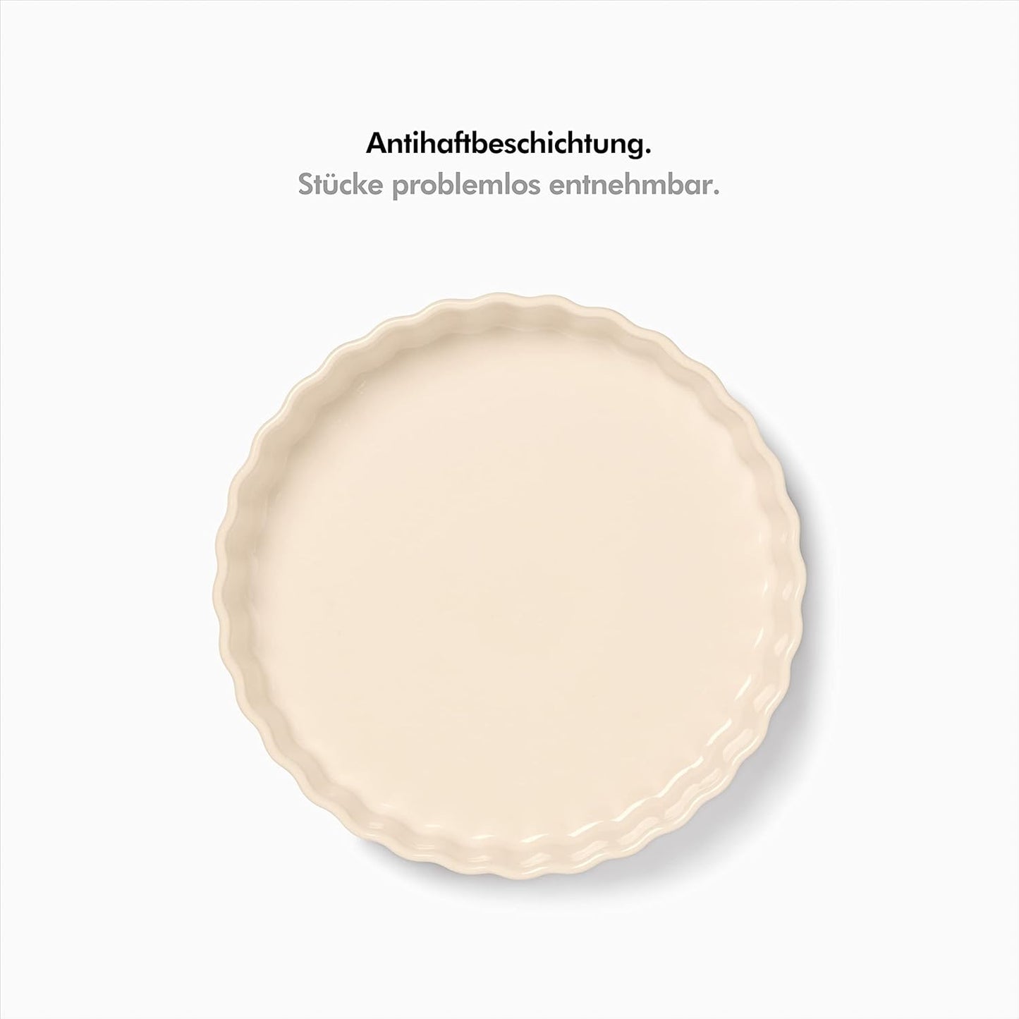 Tarte- und Quicheform, 28 cm, Tarteform Rosa